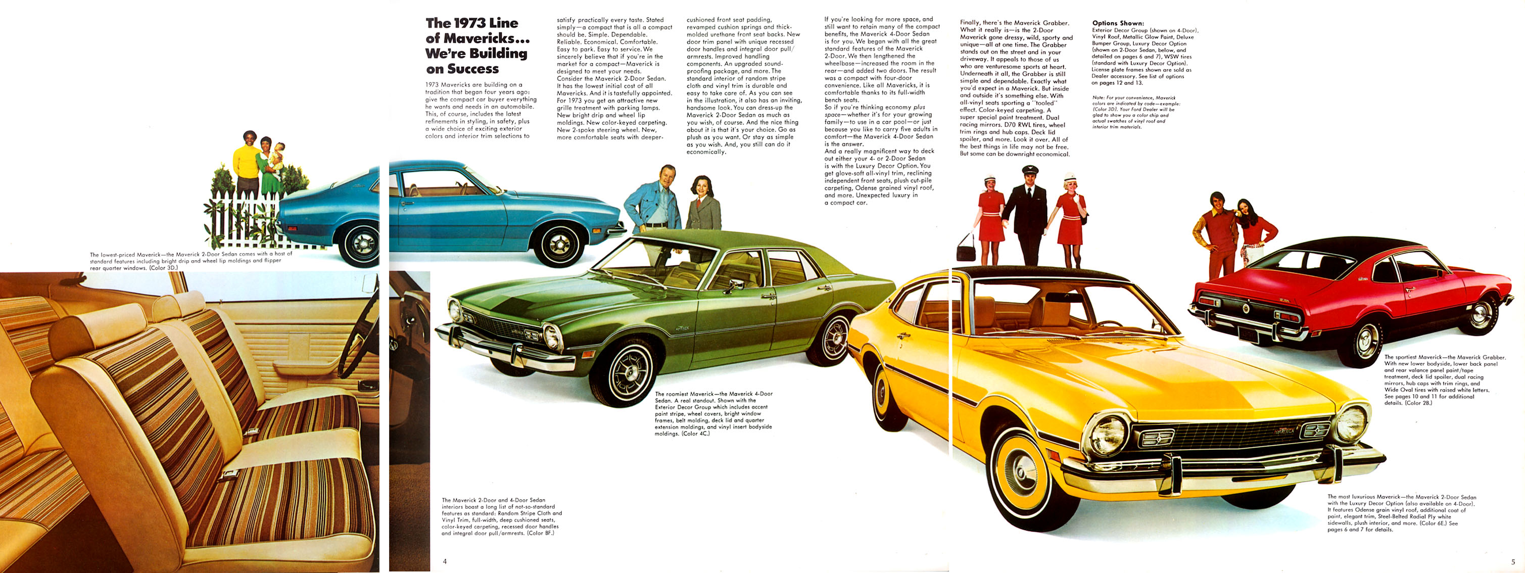 1973 Ford Maverick Brochure Page 3